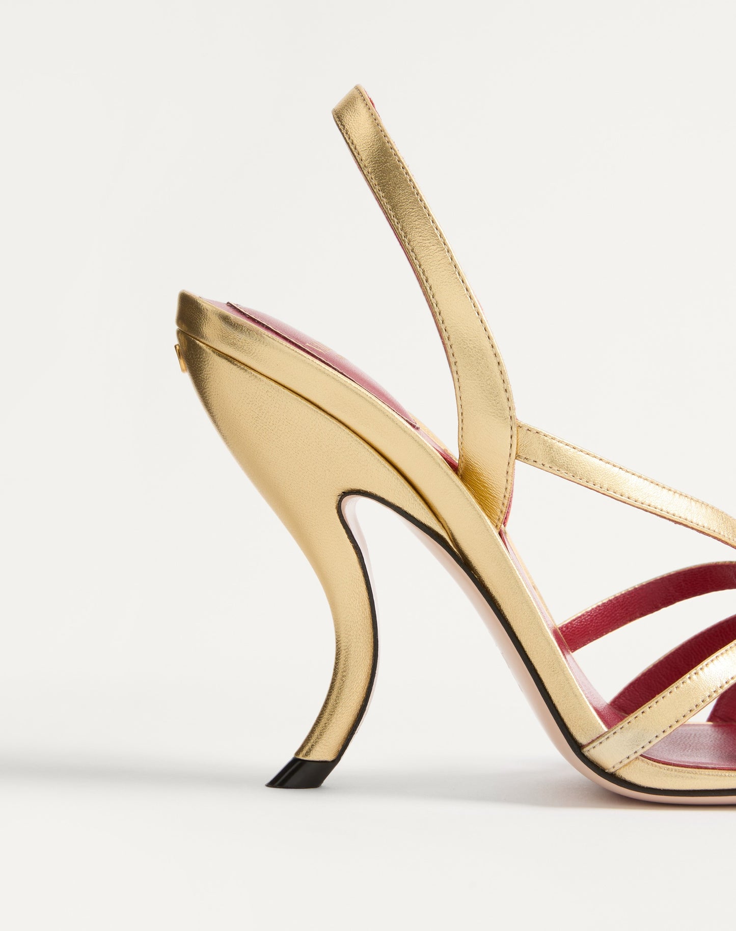 Fetishique Sandal In Laminated Nappa 105mm