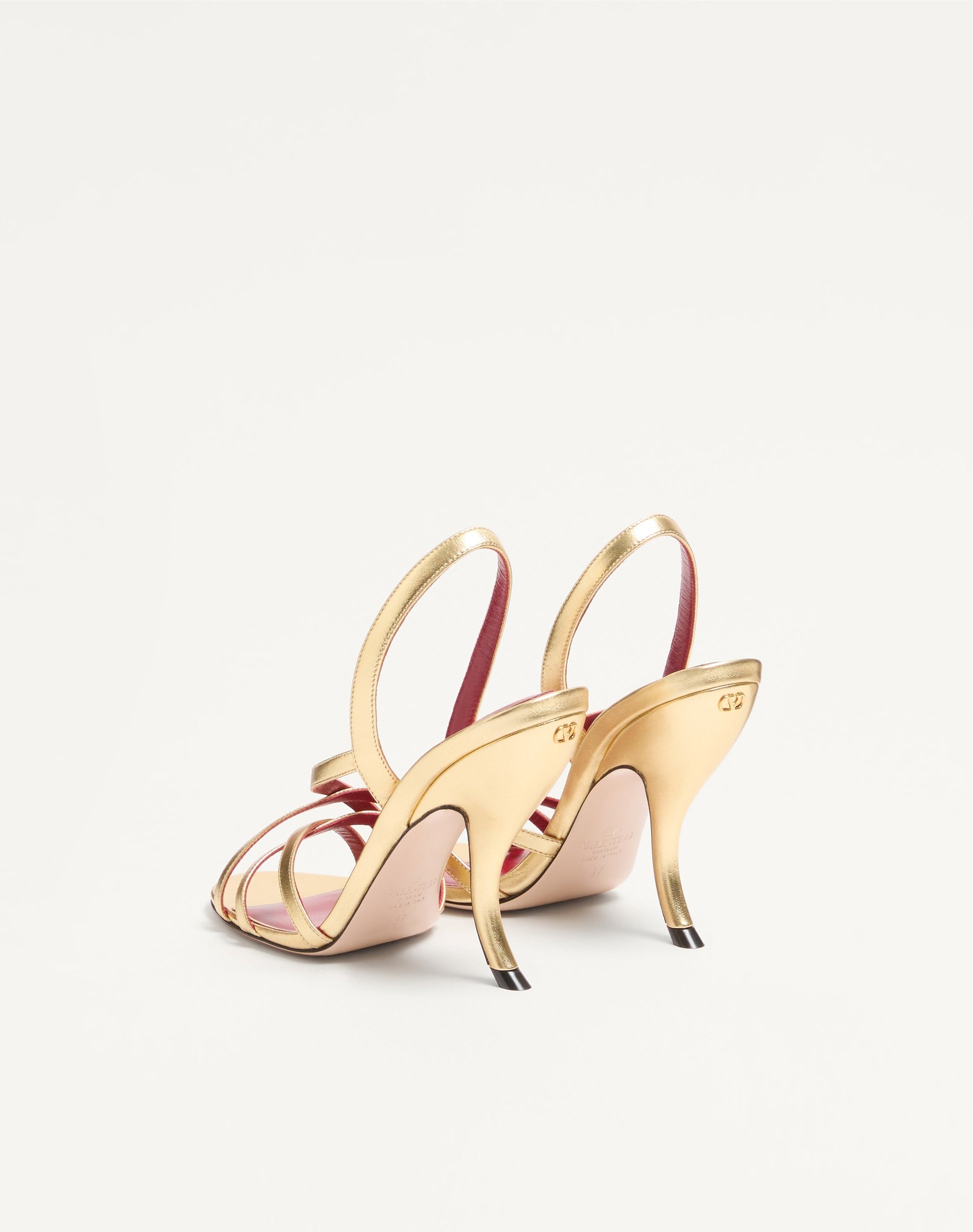 Fetishique Sandal In Laminated Nappa 105mm