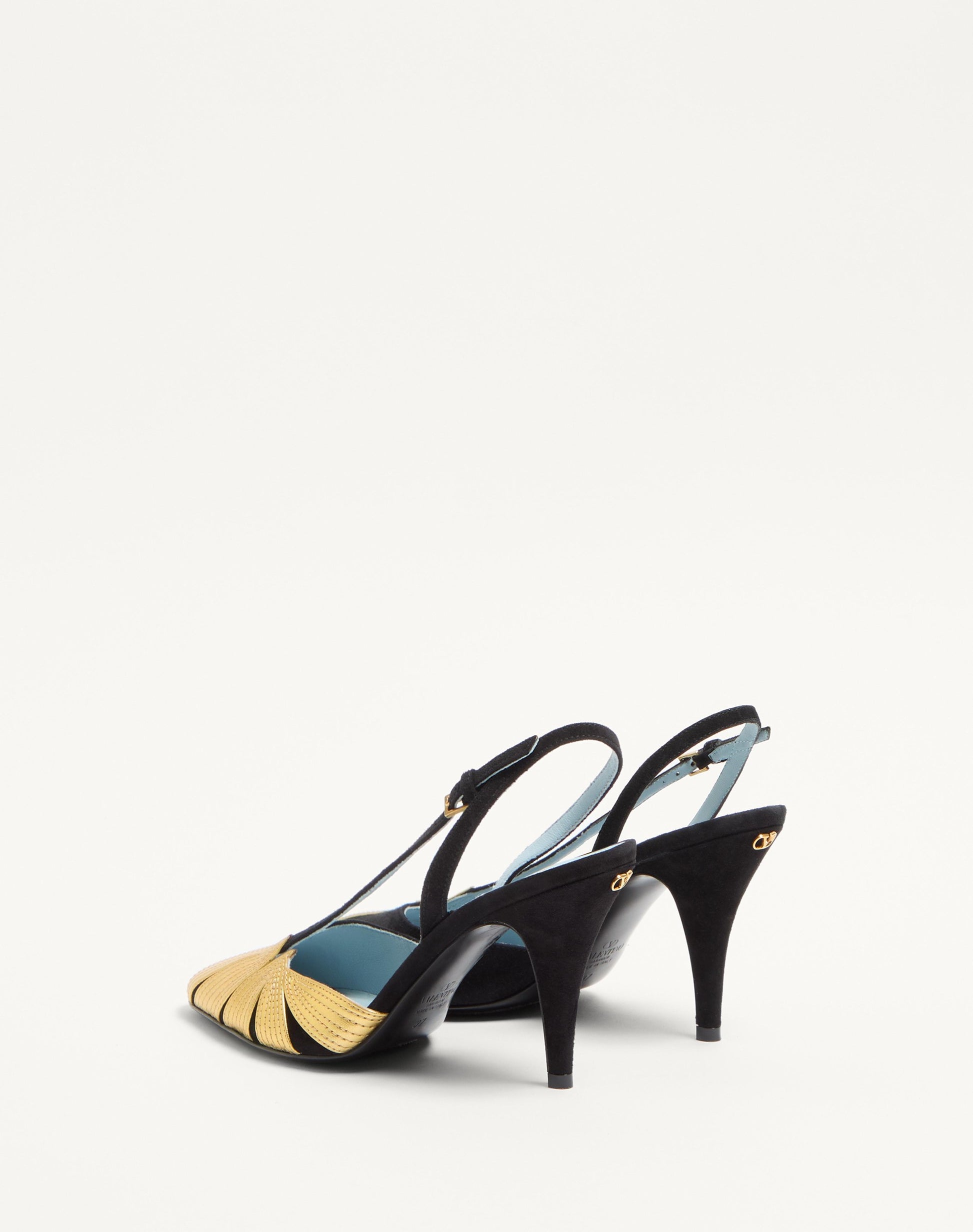 Foliefoliage Suede Slingback Pump 90mm