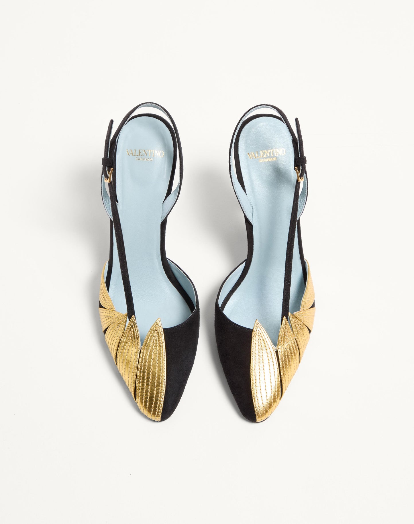 Foliefoliage Suede Slingback Pump 90mm