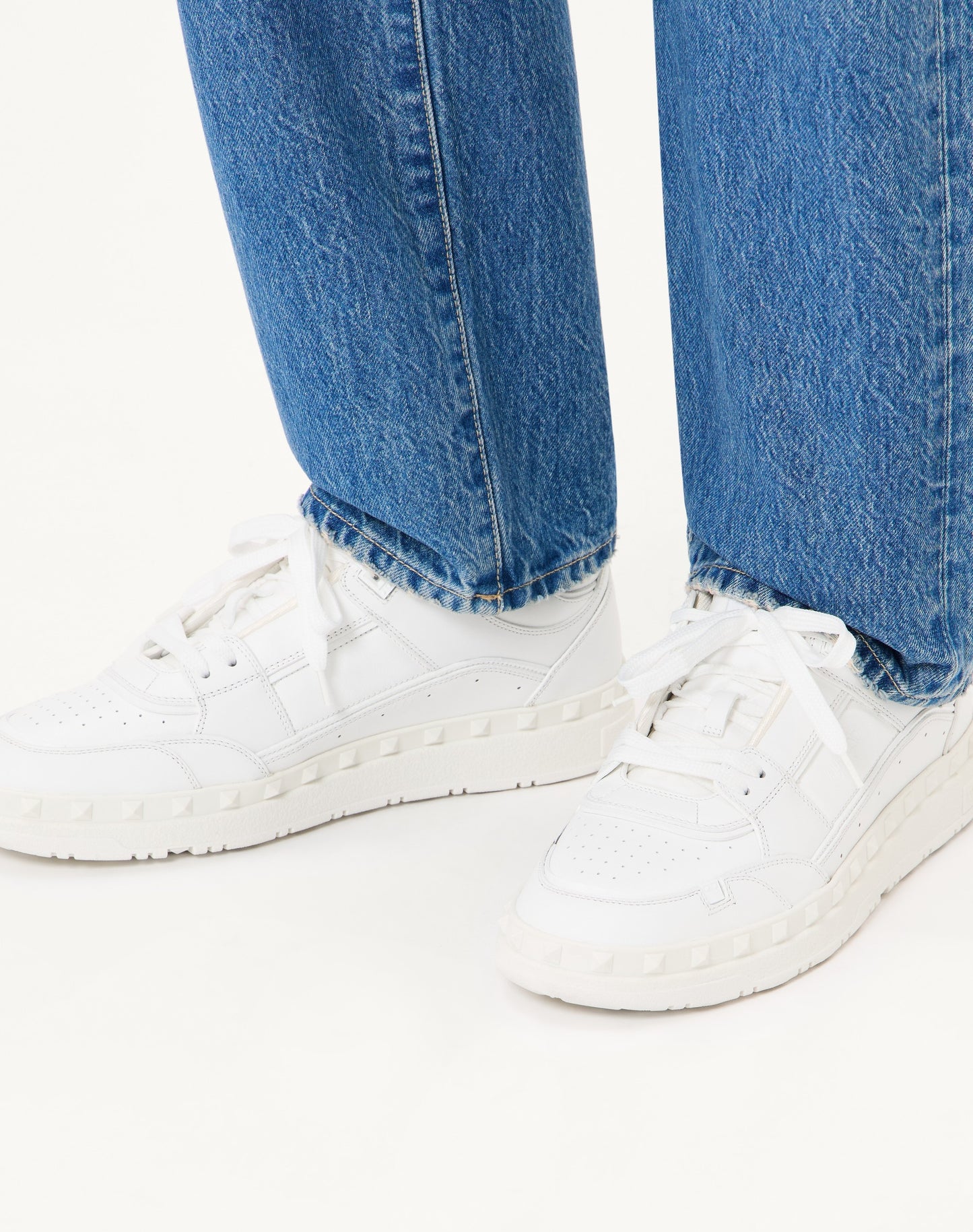 Freedots Low-top Trainer In Calfskin