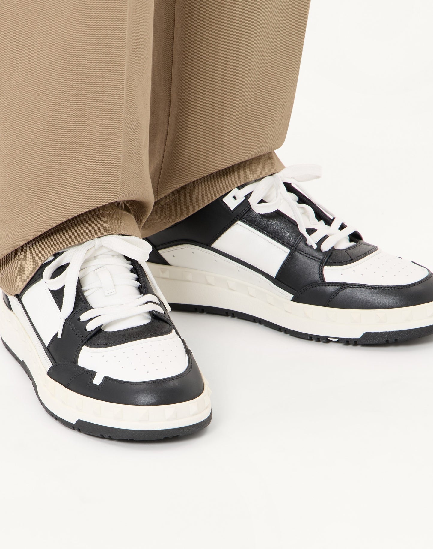 Freedots Low-top Trainer In Calfskin