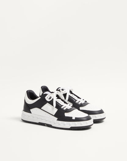 Freedots Low-top Trainer In Calfskin