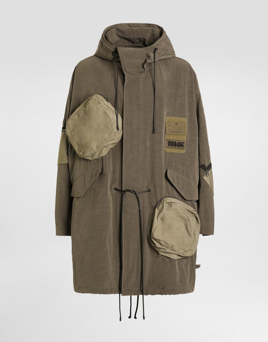 Hooded parka