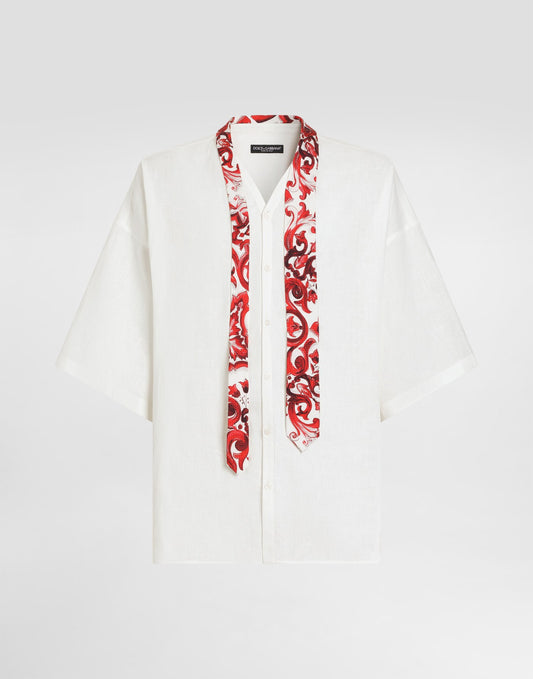 Shirt in linen