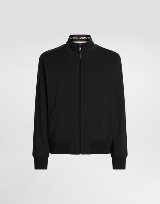 Technical jersey sweatshirt