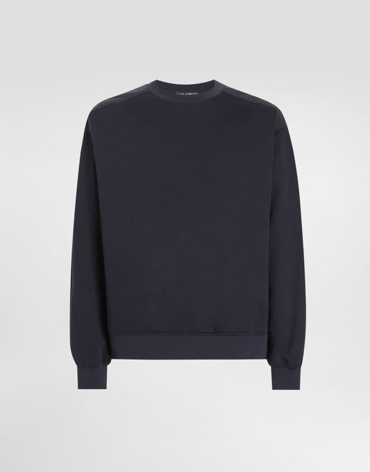 Double-faced sweatshirt