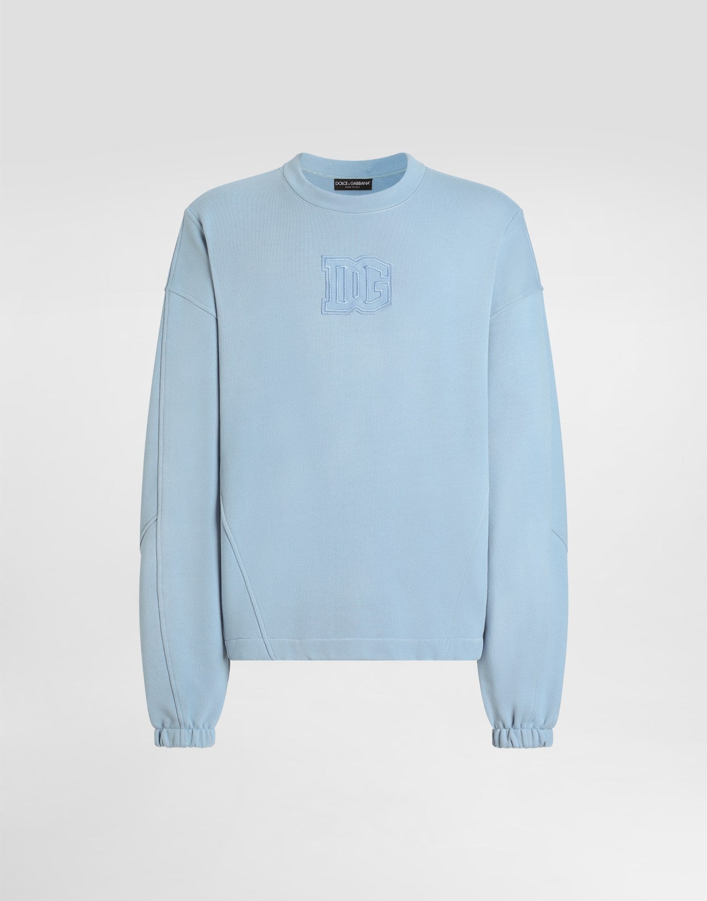 Treated cotton sweatshirt
