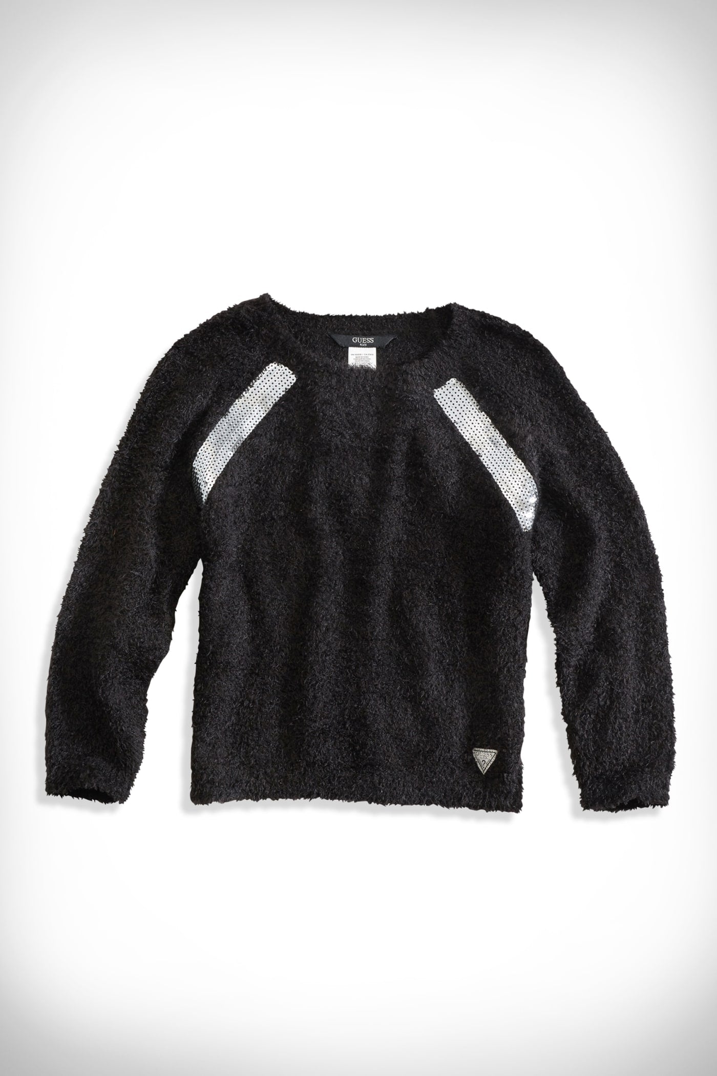 Little Girl Faux-Fur Sequin Sweater (2-6x)