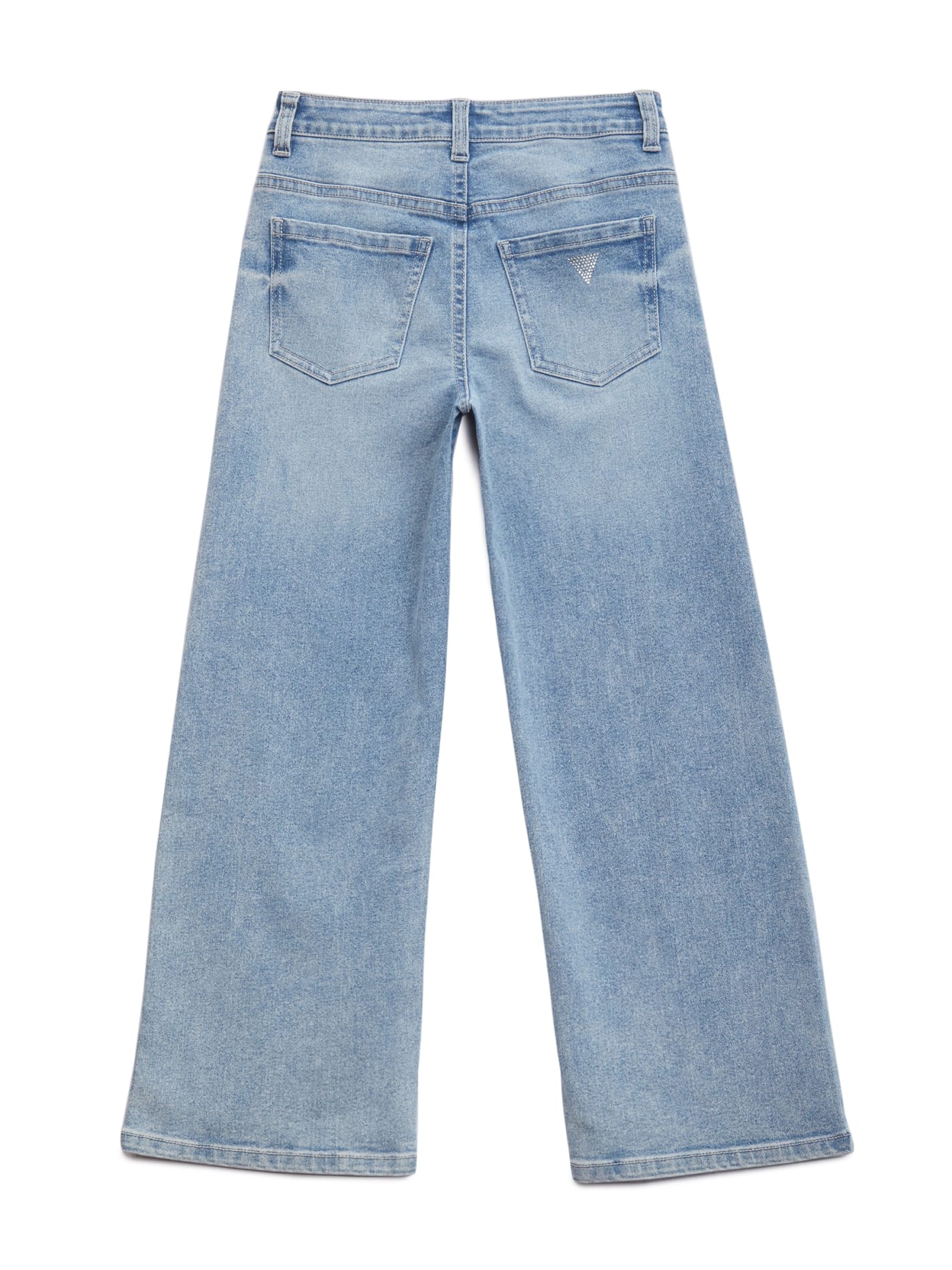 Pamela Rhinestone Wide-Leg Jeans (7-16)