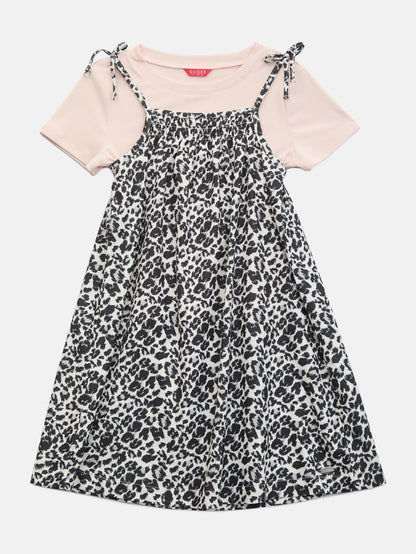 Layered Leopard Dress (7-14)