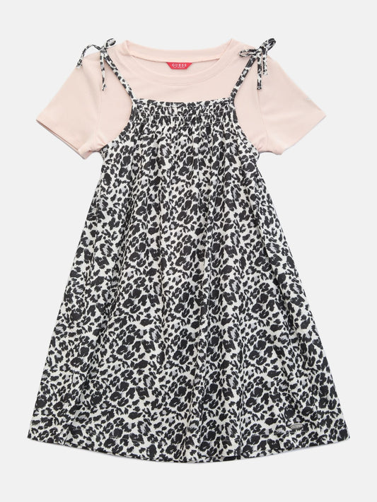 Layered Leopard Dress (7-14)