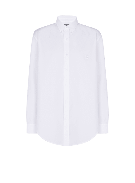 Cotton poplin shirt
