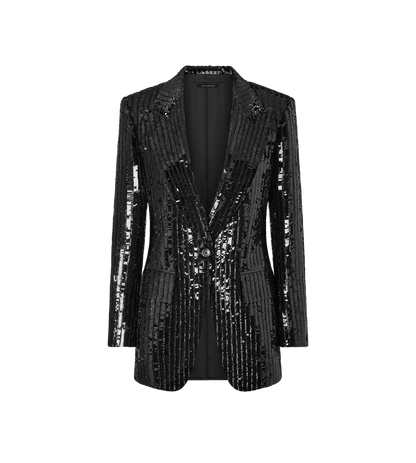 &Quot;Bianca&Quot; Single Breasted Peak Lapel Jacket