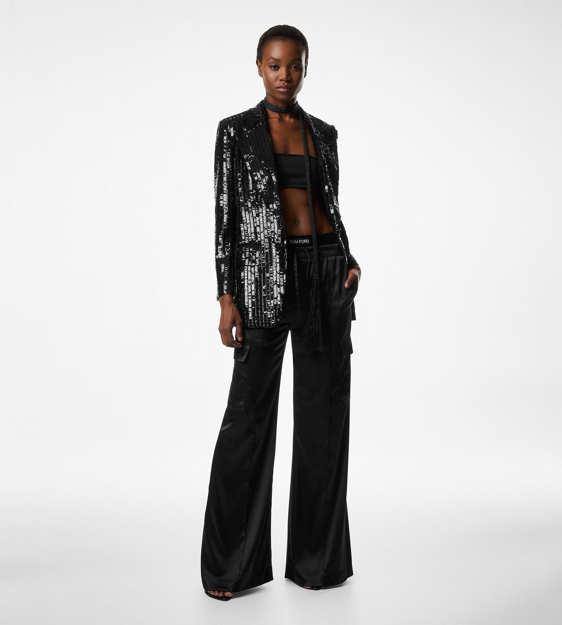 &Quot;Bianca&Quot; Single Breasted Peak Lapel Jacket