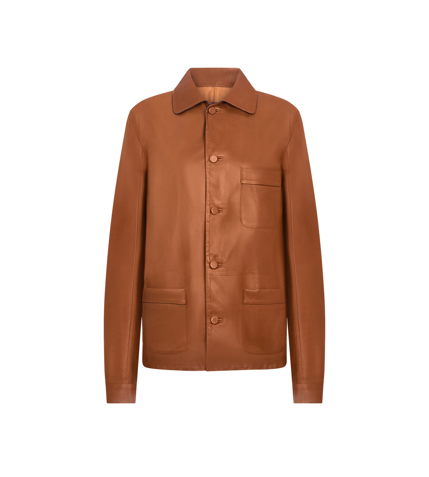 Lightweight Leather Pajama Shirt