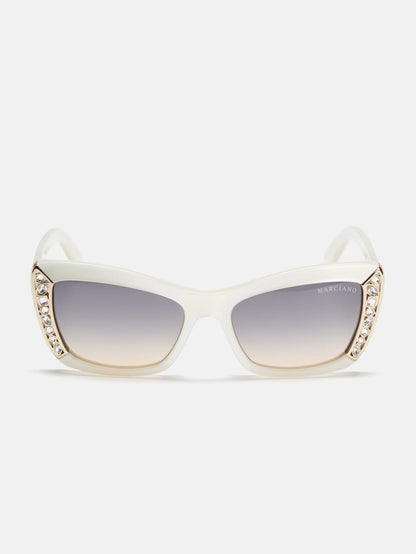 Marciano rectangular sunglasses