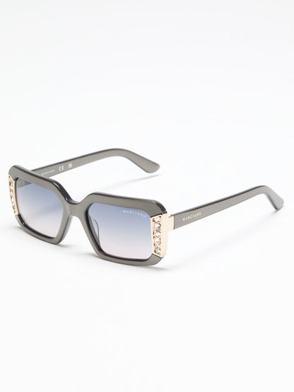 Marciano geometric sunglasses