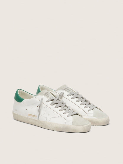 Men’s Super-Star with perforated star and green heel tab