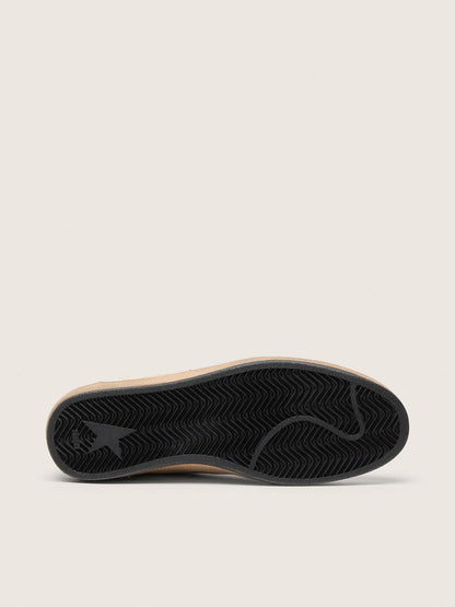 Men’s Ball Star with black leather star and green leather heel tab