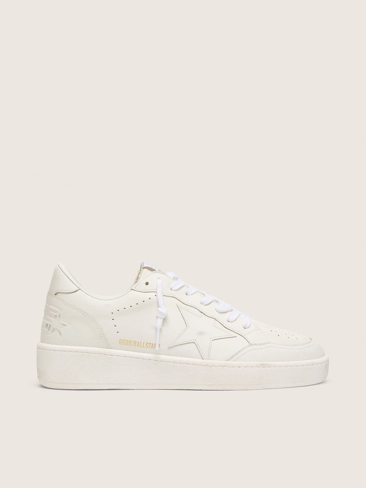 Men's Ball Star with white leather star and heel tab