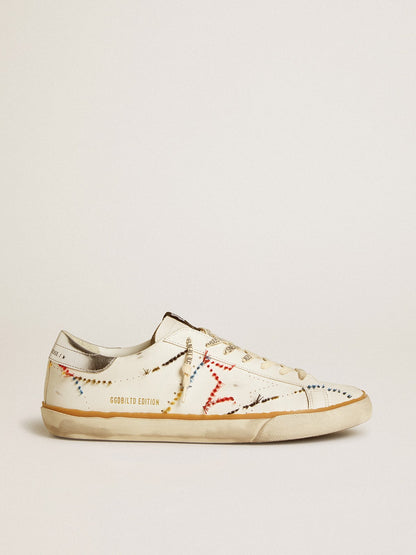 Men’s Super-Star LTD with perforated star and metallic leather heel tab