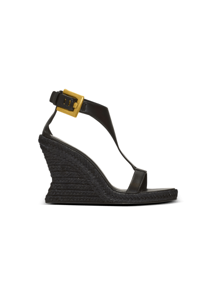 Anthem wedge lambskin espadrilles