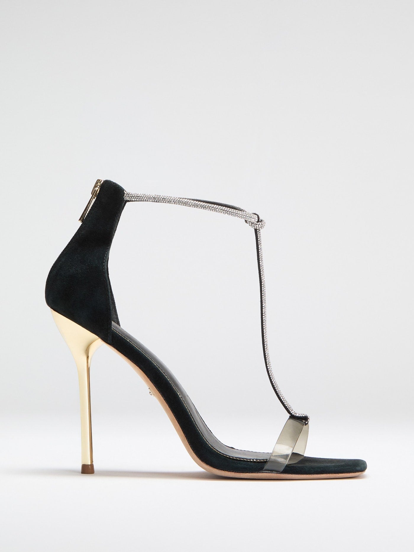 Olivia T-Strap Rhinestone Stiletto