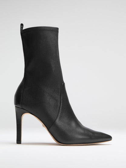Mavrik Leather Ankle Bootie