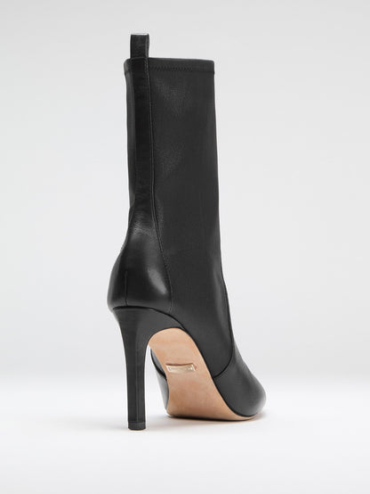 Mavrik Leather Ankle Bootie