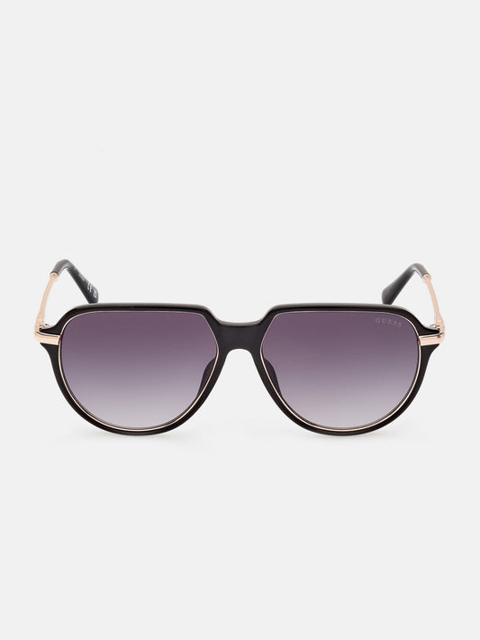 Plastic Aviator Sunglasses