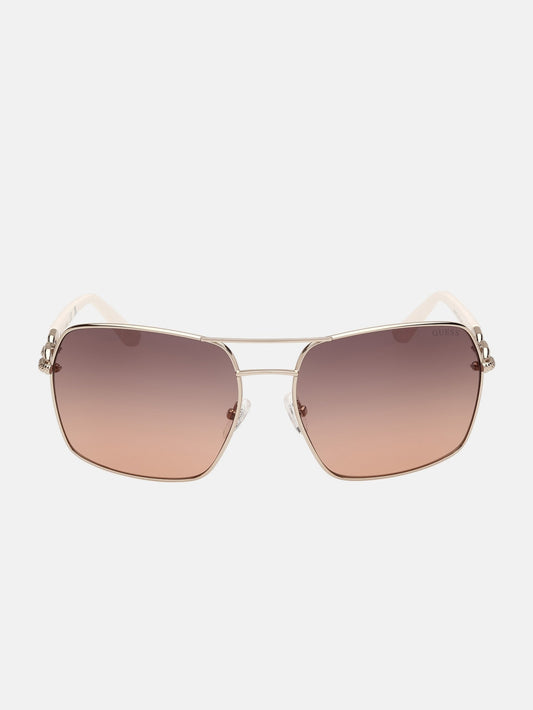 Square Metal Sunglasses