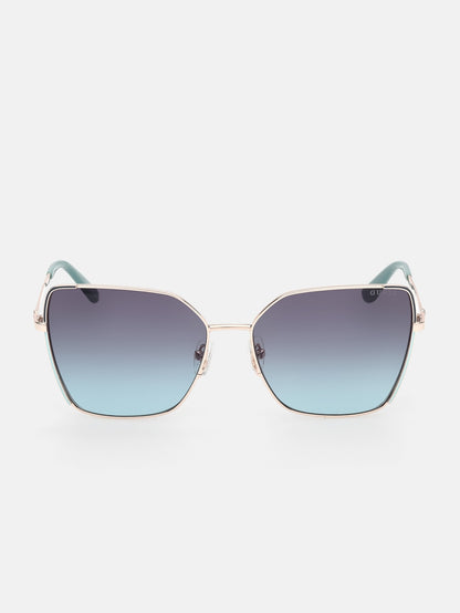 Geometric Butterfly Metal Sunglasses