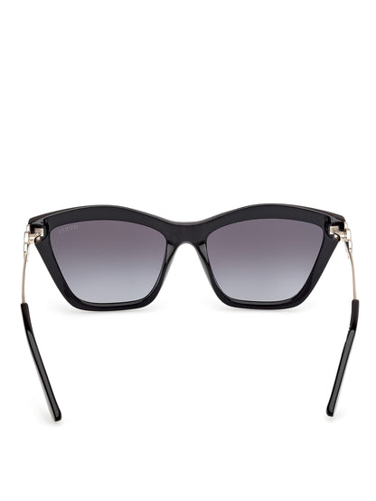 Cat-Eye Signature Plastic Sunglasses