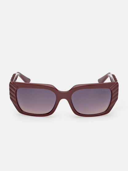 Leigh-Anne Rectangular Plastic Sunglasses
