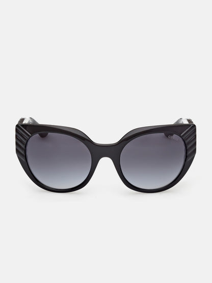 Adina Cat-Eye Plastic Textured Sunglasses
