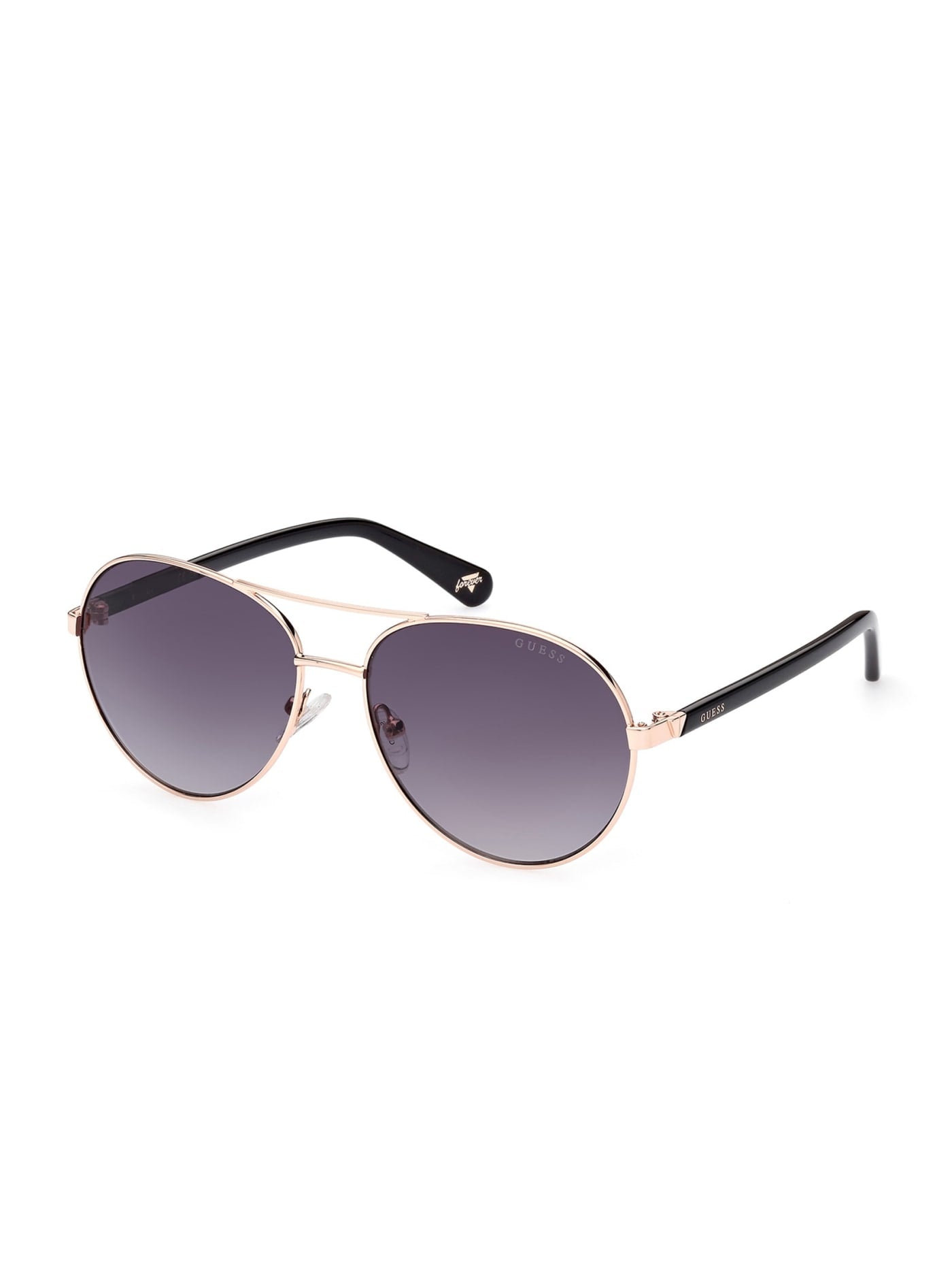Gold-Tone Aviator Sunglasses