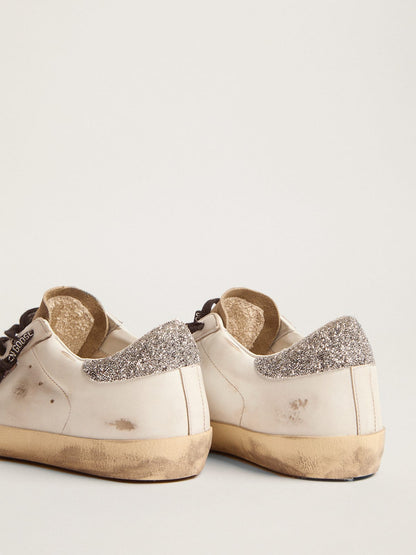 Women's Super-Star  with leopard print and Swarovski crystal star