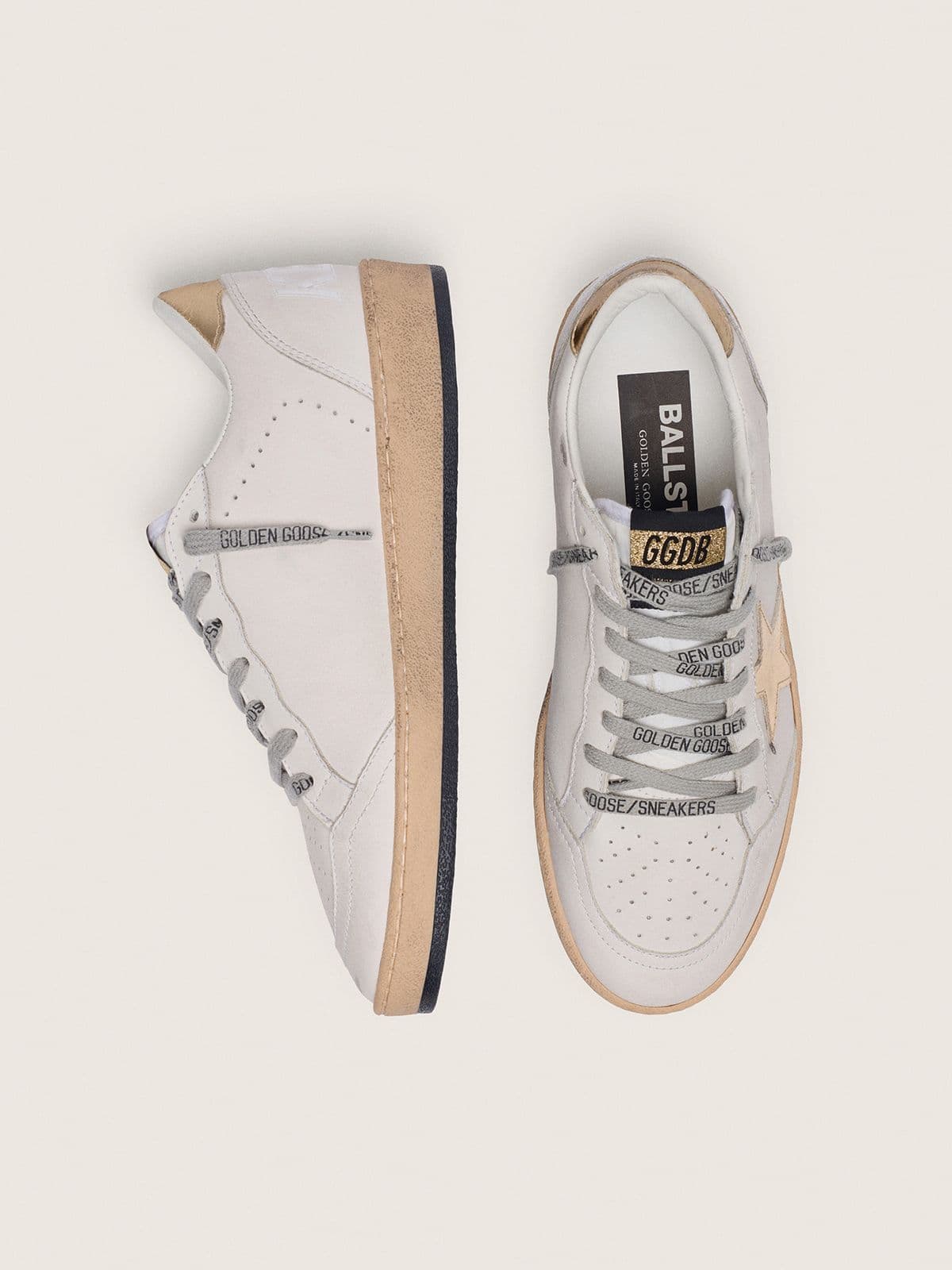 Women's Ball Star with gold star and heel tab