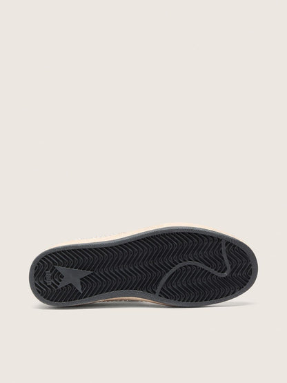Women’s Ball Star  with Swarovski crystals and gray suede star