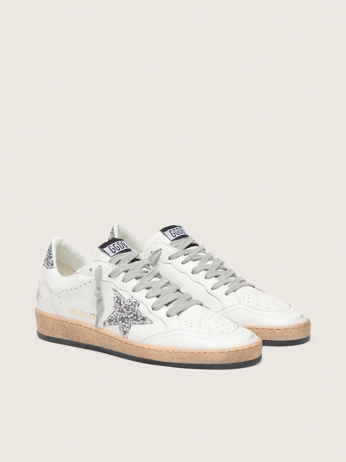 Women’s Ball Star Wishes in nappa leather with glitter star and heel tab