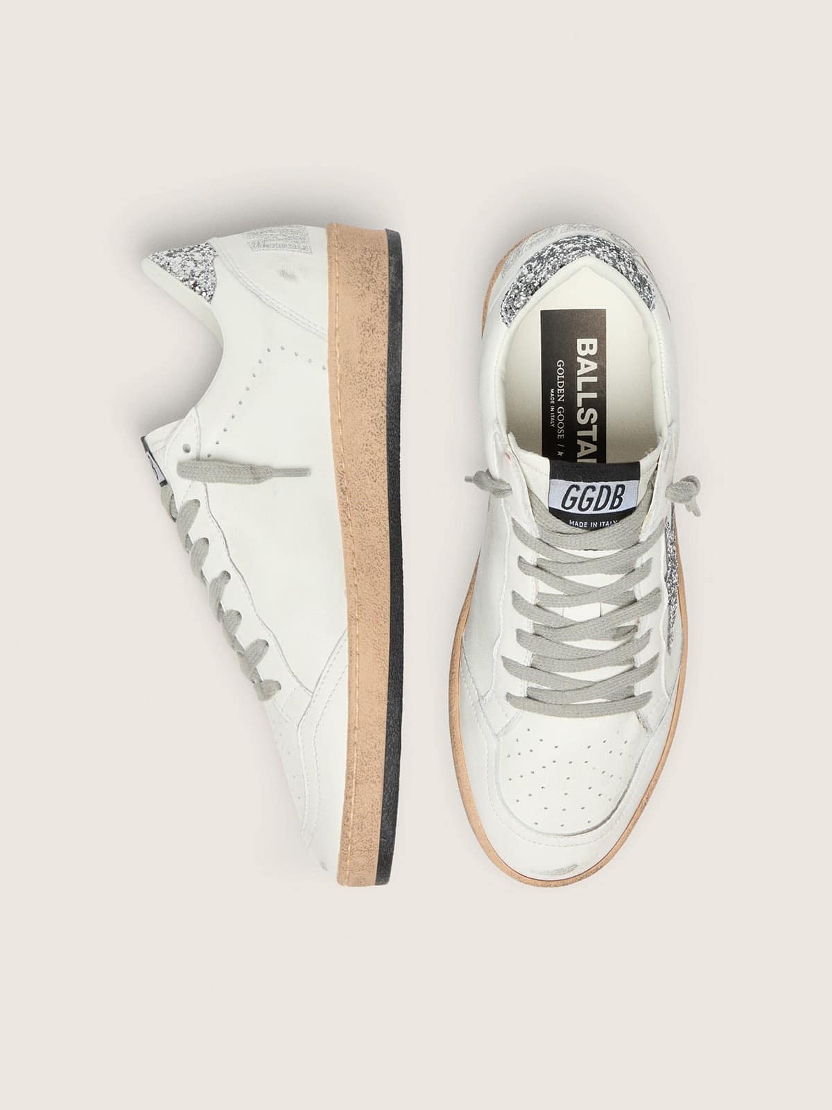 Women’s Ball Star Wishes in nappa leather with glitter star and heel tab
