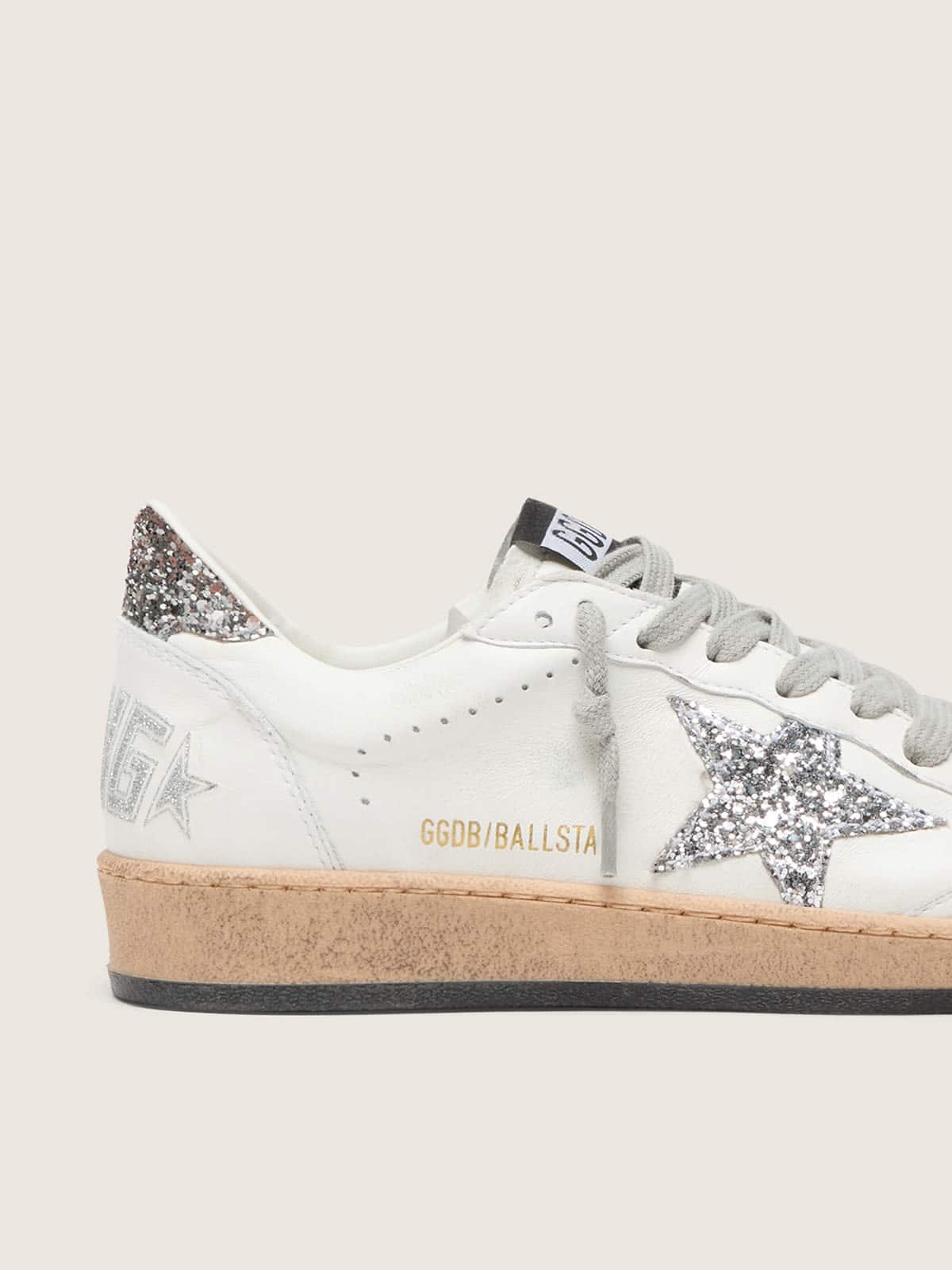 Women’s Ball Star Wishes in nappa leather with glitter star and heel tab