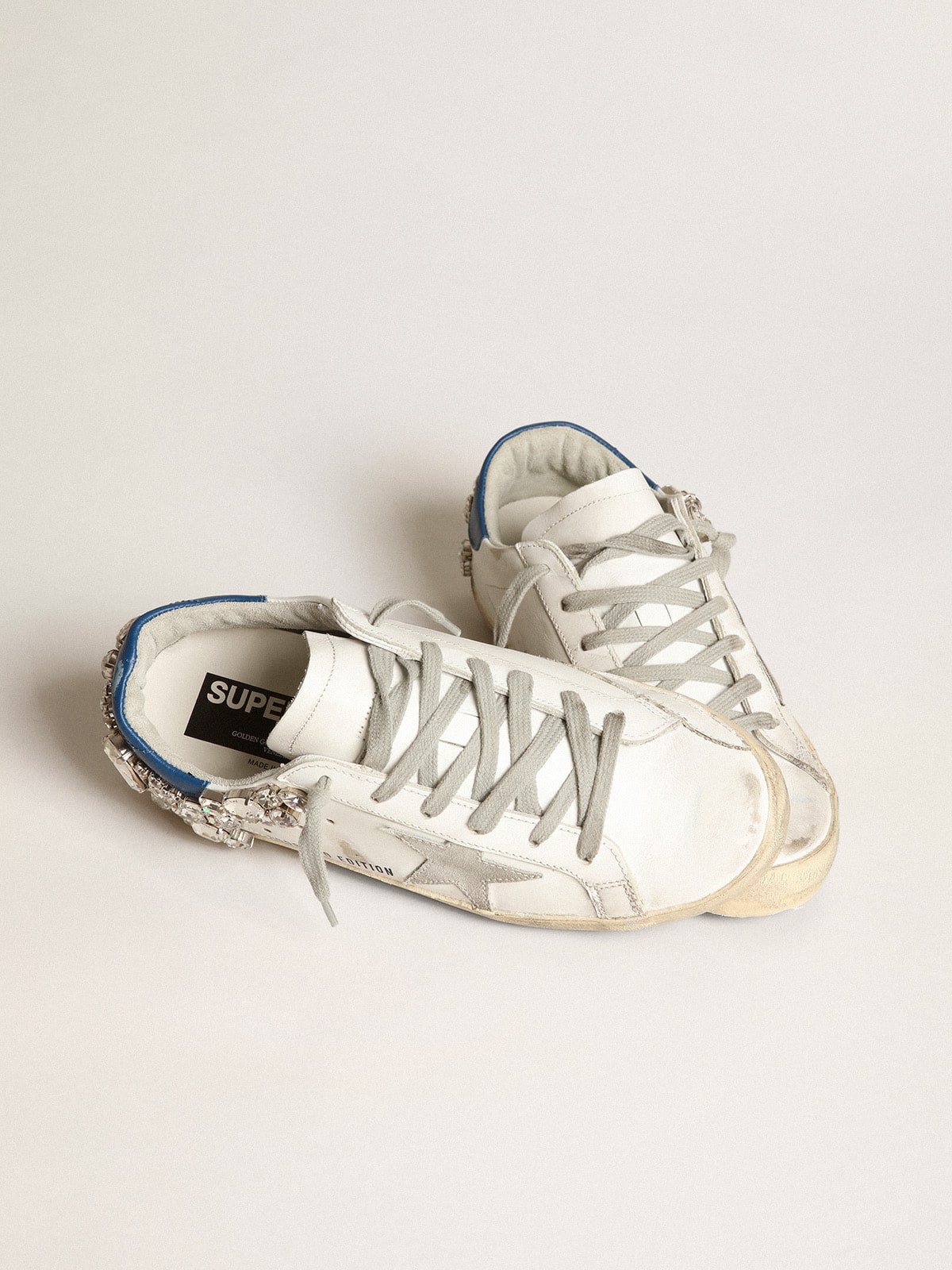 Women's Super-Star with Swarovski stone decoration