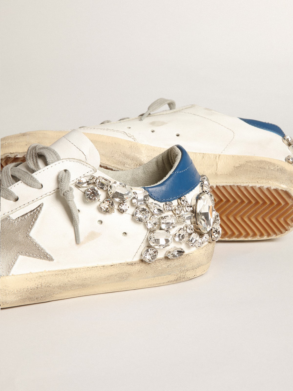 Women's Super-Star with Swarovski stone decoration