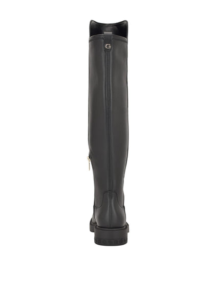 Fyza Knee-High Faux-Leather Boots