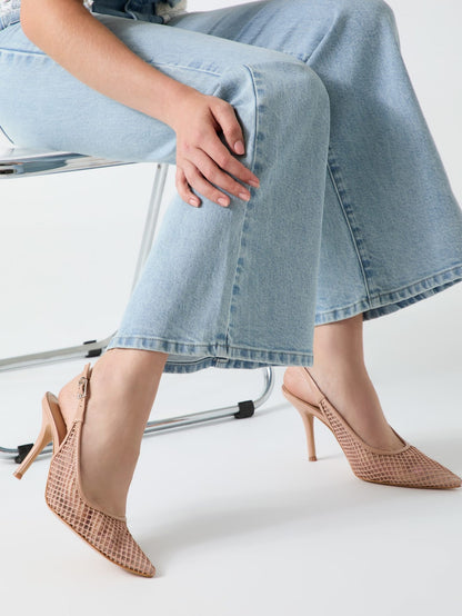Pandy Mesh Slingback