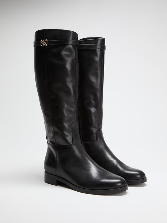 Zoro Leather Riding Boots