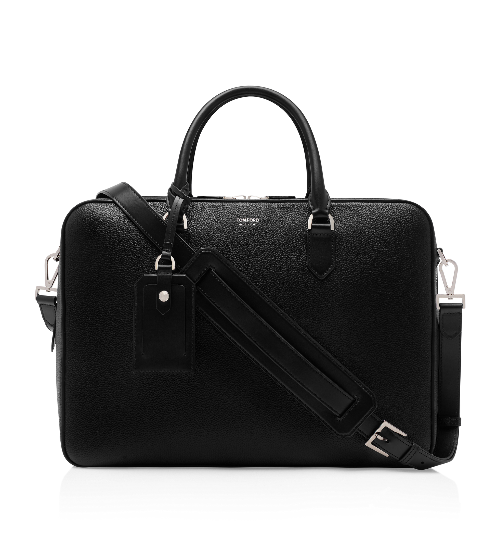 Grain Leather Elliot Large Briefcase