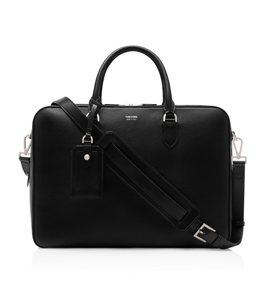 Grain Leather Elliot Large Briefcase